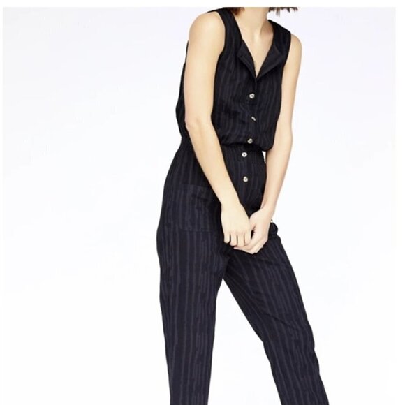 Callahan REVOLVE Stella Sleeveless Black Jumpsuit - Picture 1 of 6